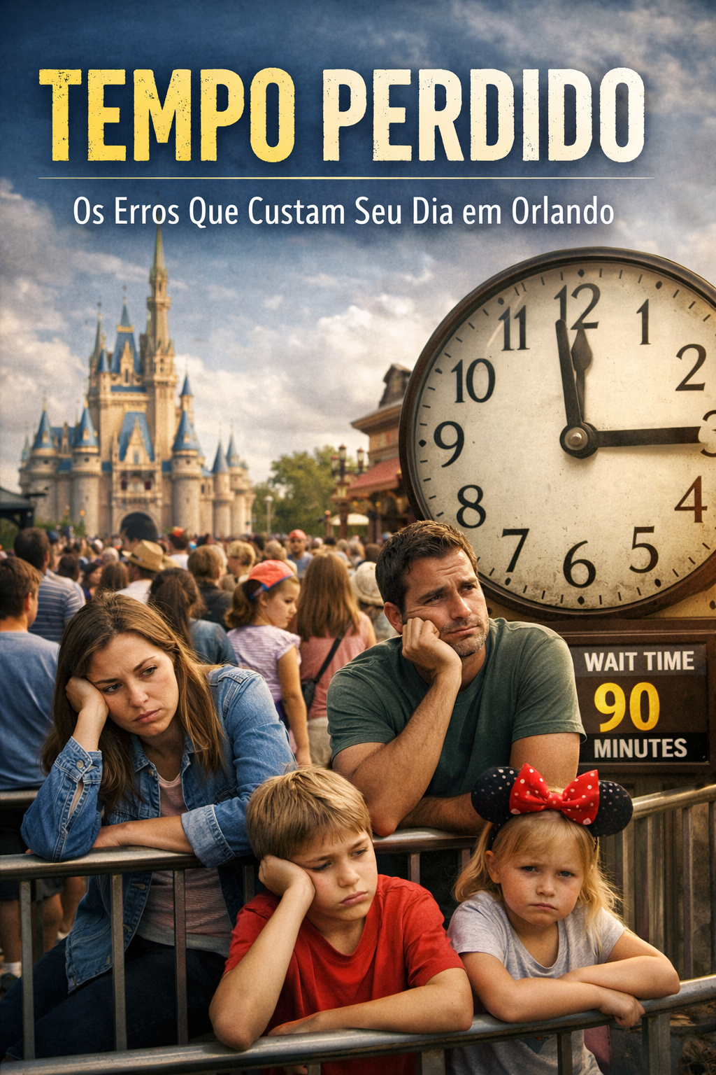 O tempo invisível em Orlando: por que seu dia nunca rende como deveria
